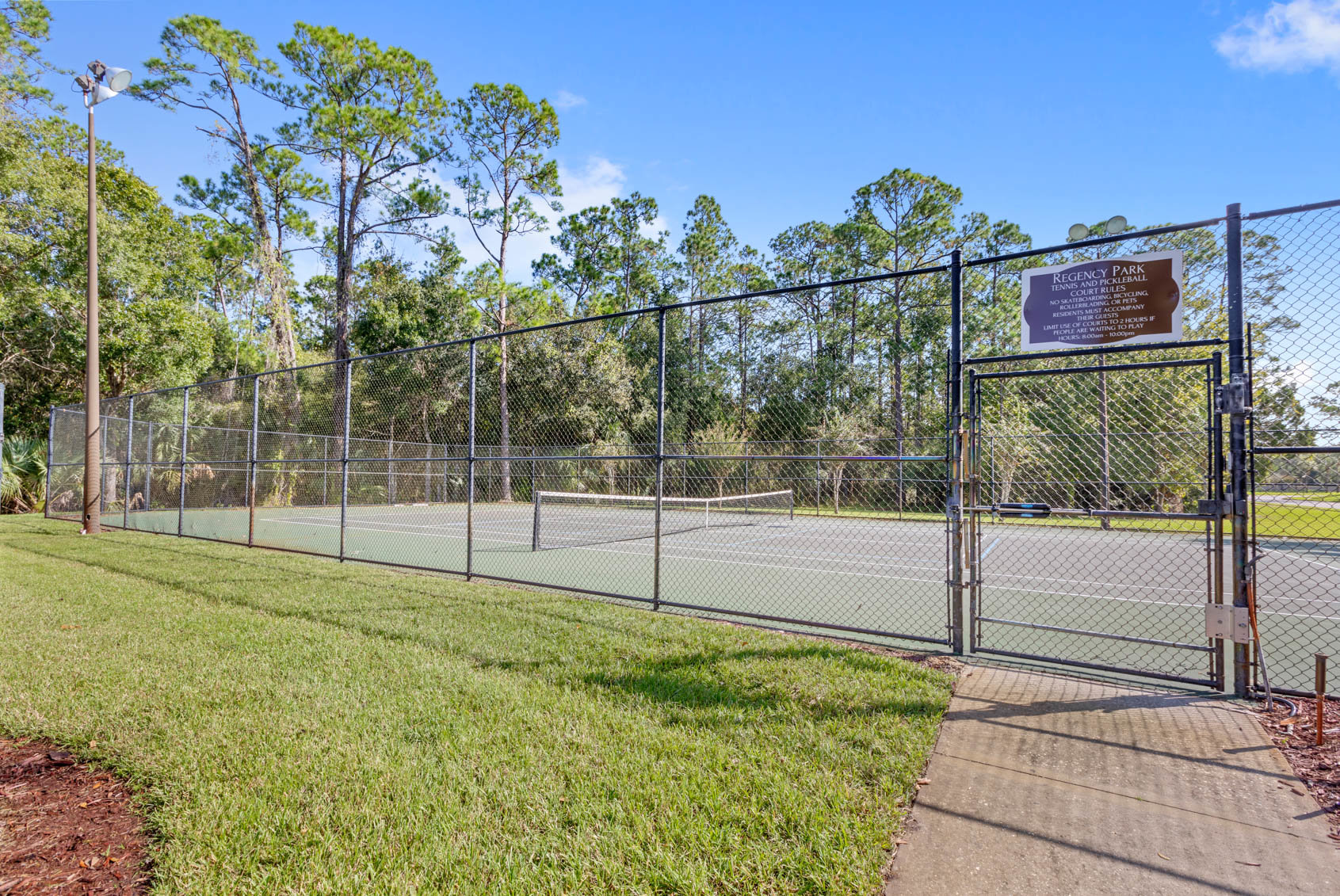 pickleball court